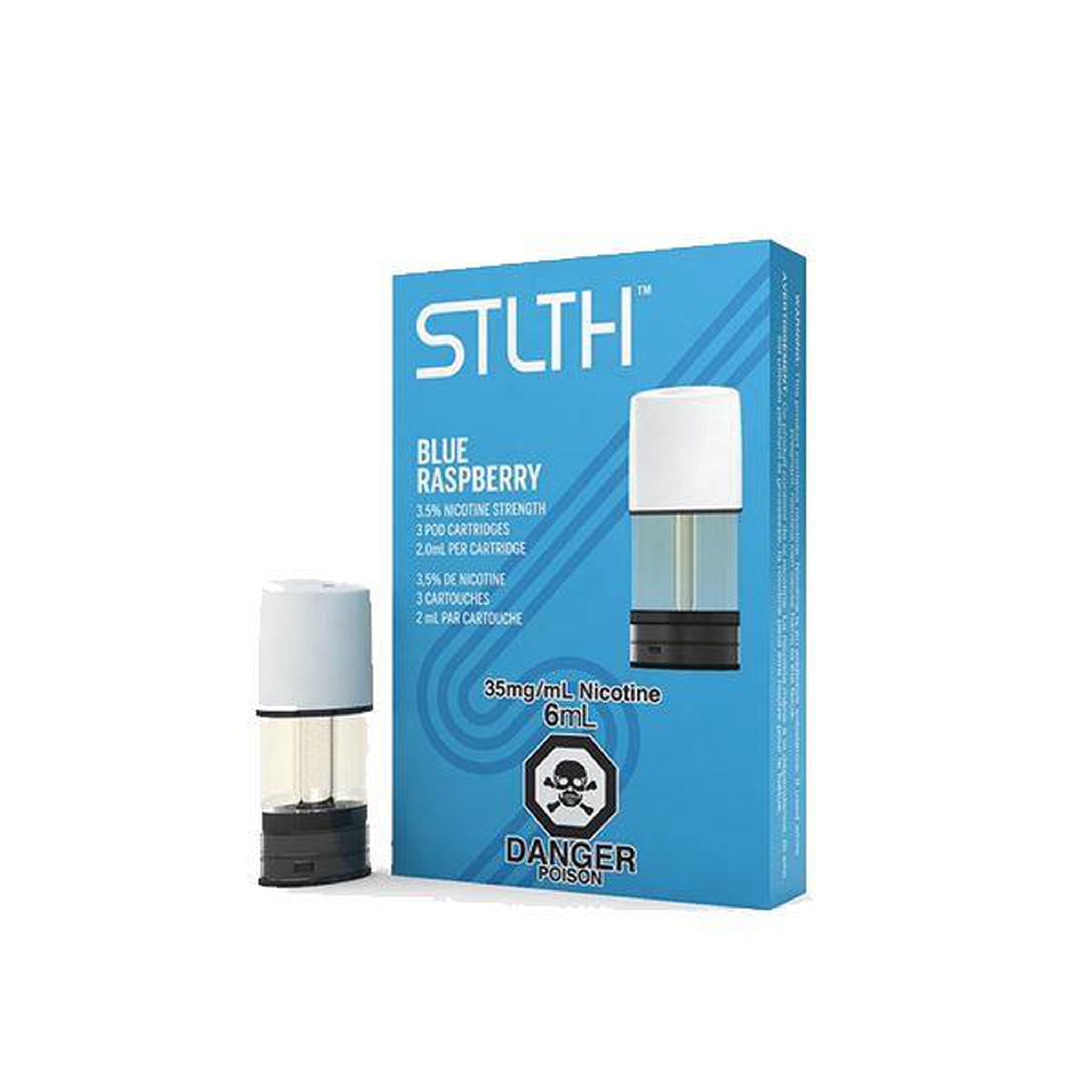 STLTH Pods Canada BLUE RASPBERRY | Vape4change | Vape4change
