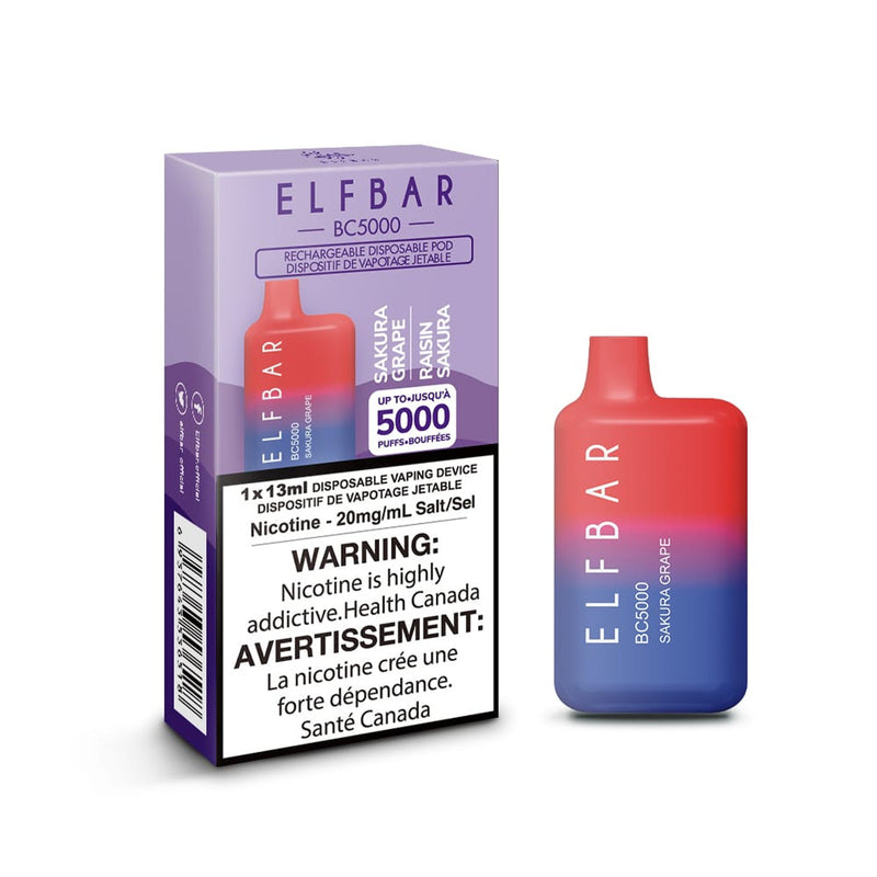 ELF BAR BC5000 Disposable Vape - Elfbar Rechargeable - Vape4change