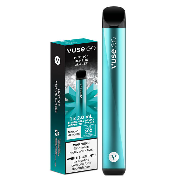 vuse go mint ice pods VUSE Disposable Vape - VUSE GO Disposable - Mint Ice