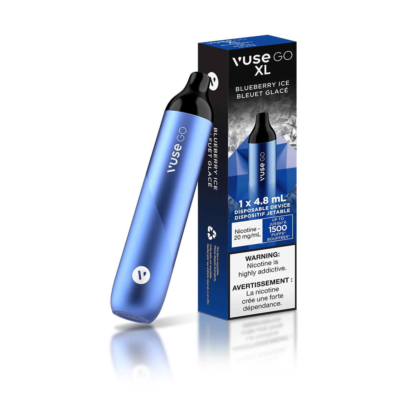 Vuse Go Xl Disposable Vape- 1500 Puffs, Nic Strength 20mg/mL | Vape4change Vuse Go Xl Disposable Vape- 1500 Puffs, Nic Strength 20mg/mL | Vape4change
