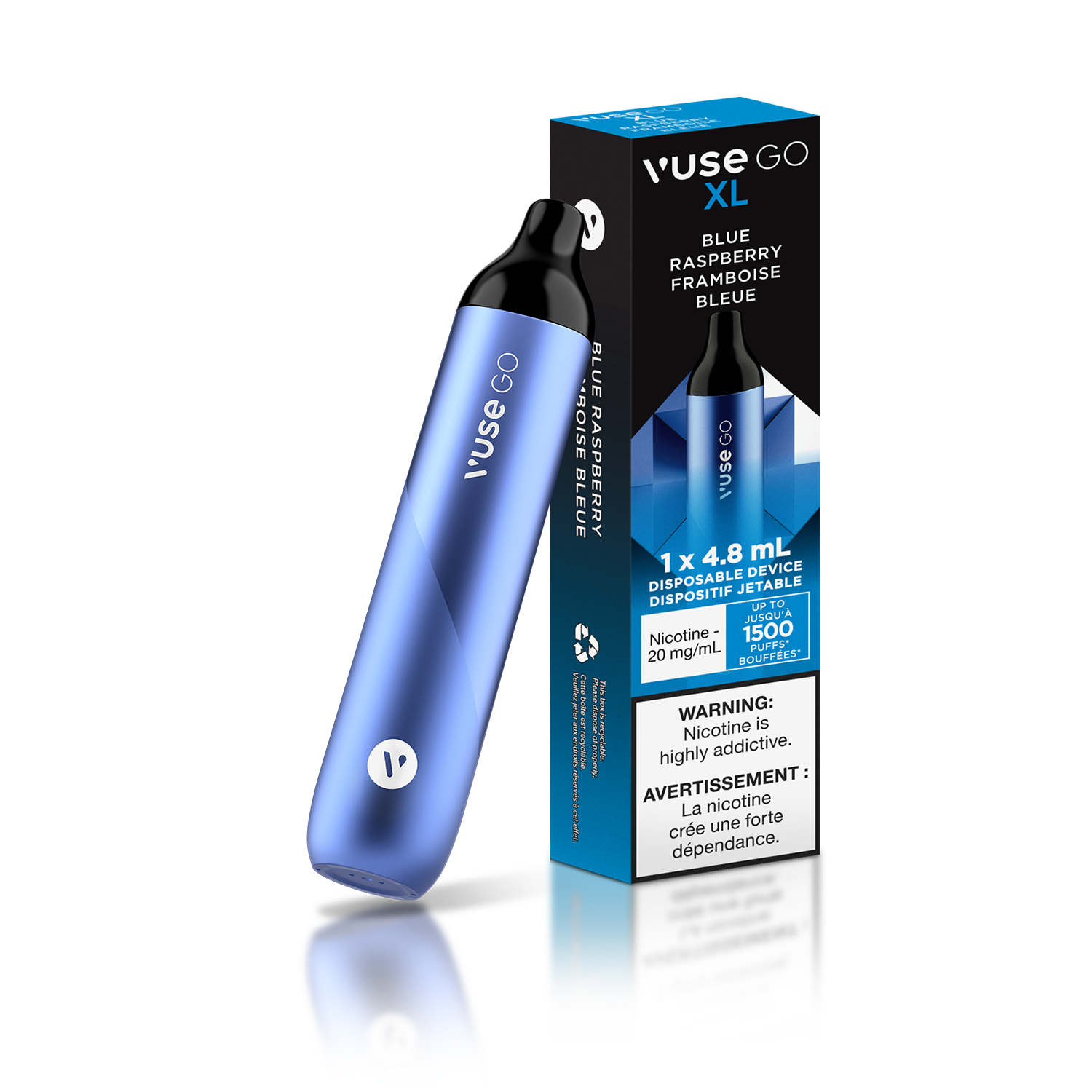 Vuse Go 1500 Puffs Vuse Go Xl Disposable Vape- 1500 Puffs, Nic Strength 20mg/mL VUSE Vuse Go 1500 Puffs Vuse Go Xl Disposable Vape- 1500 Puffs, Nic Strength 20mg/mL VUSE