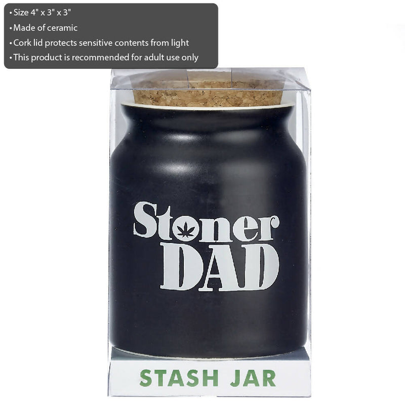 STONER DAD STASH JAR Storage Default Title Vape4change Vape Shop Near Me 