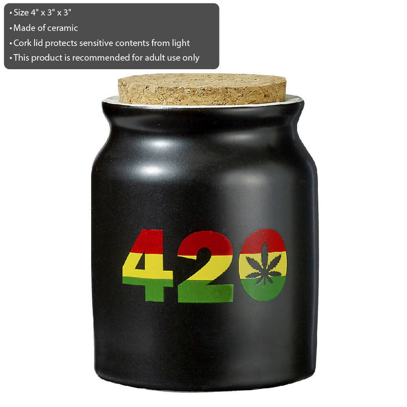 420 rasta color stash jar_0