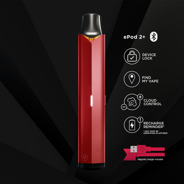 Shop Vuse Epod 2+ Plus Device Bluetooth Connected Vape | Vape4change Shop Vuse Epod 2+ Plus Device Bluetooth Connected Vape | Vape4change