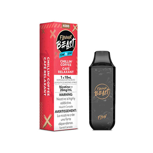 Flavour Beast Flow Rechargeable Disposable 4000 Puffs - Chillin Coffee Iced - Vape4change