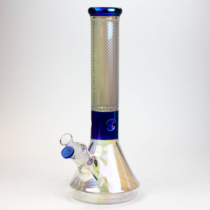 13" Genie Electroplated Glass Beaker Bong - Vape4change