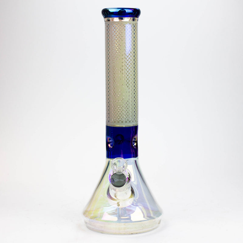13" Genie Electroplated Glass Beaker Bong - Vape4change