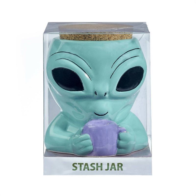 Alien Stash Jar Storage Default Title Vape4change Vape Shop Near Me 