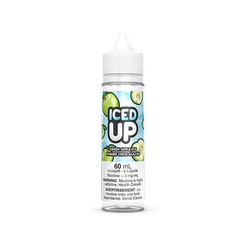 Green Apple Ice E-Liquid - ICED UP - 60 ML | Vape4change | Vape4change Green Apple Ice E-Liquid - ICED UP - 60 ML | Vape4change | Vape4change