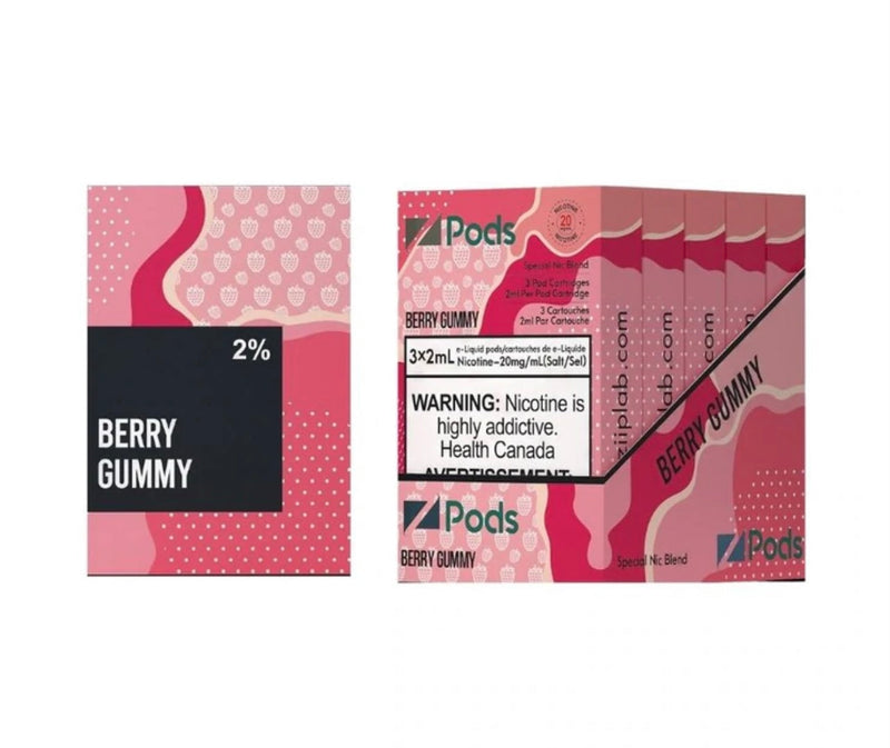 Z Pods Stlth Compatible Berry Gummy - 50 MG Synthetic - Vape4change