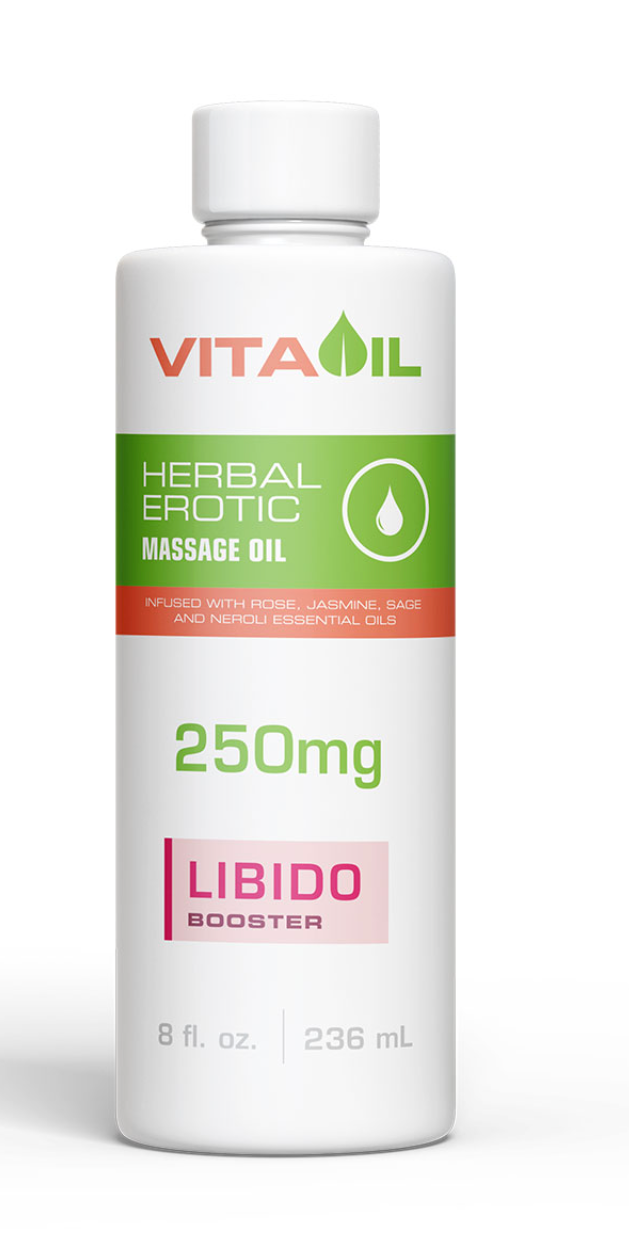 CBD Libido Massage Oil - VitaOil - 236 ML - Vape4change