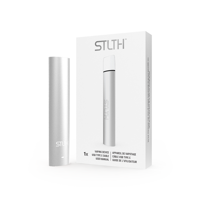 Stlth DEVICE - NEW STLTH C Device - Silver Metal - Vape4change