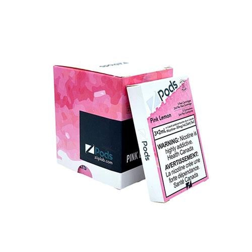 Zpods STLTH Compatible - Pink Lemon - 50 MG Synthetic Nicotine - Vape4change